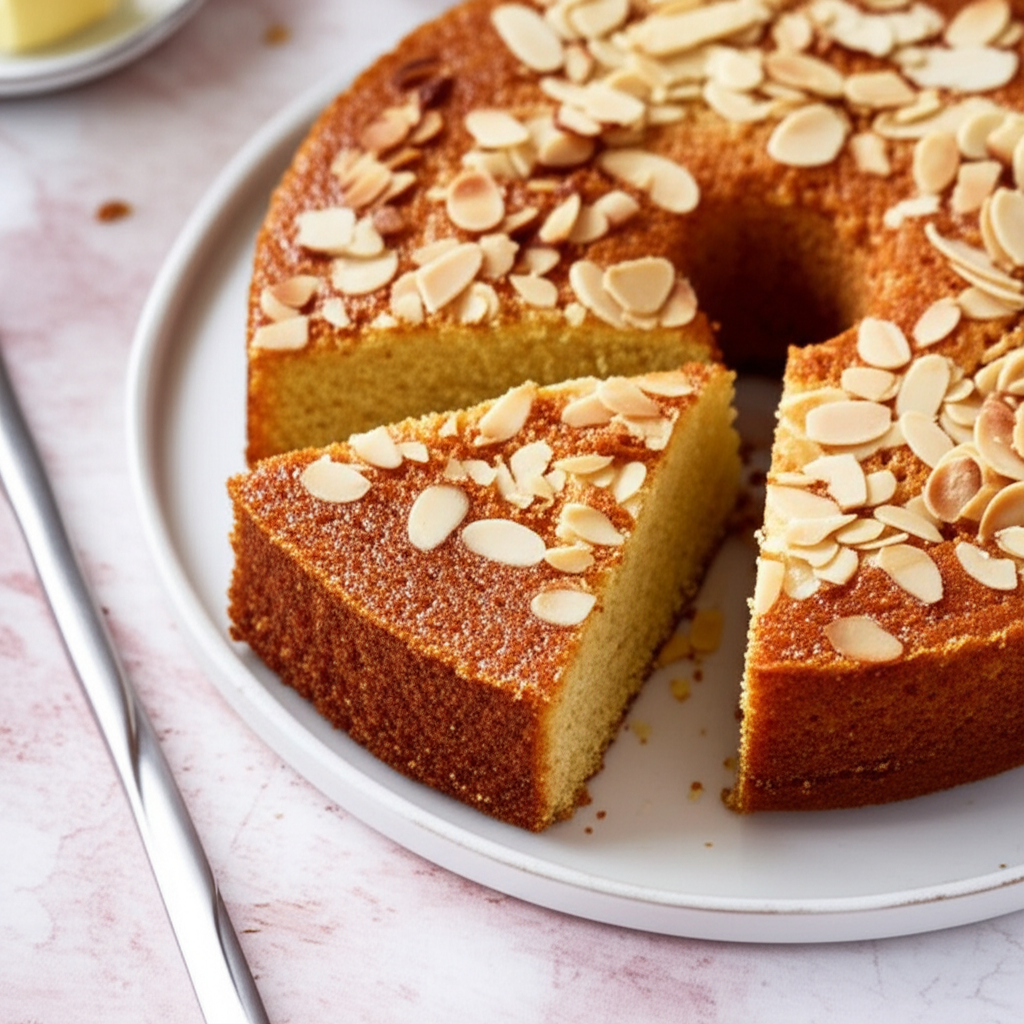 Sugee Suji Cake image