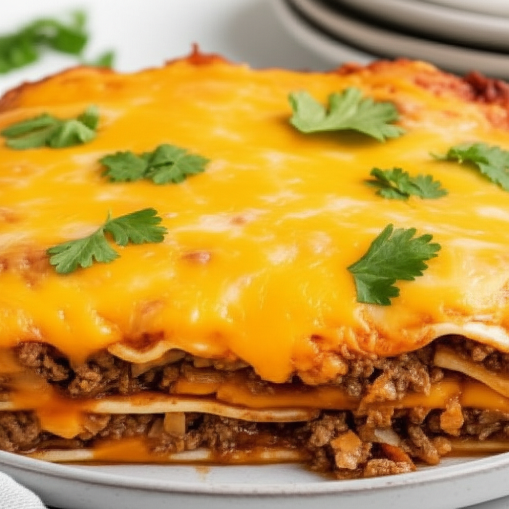 Beef Enchilada Bake image