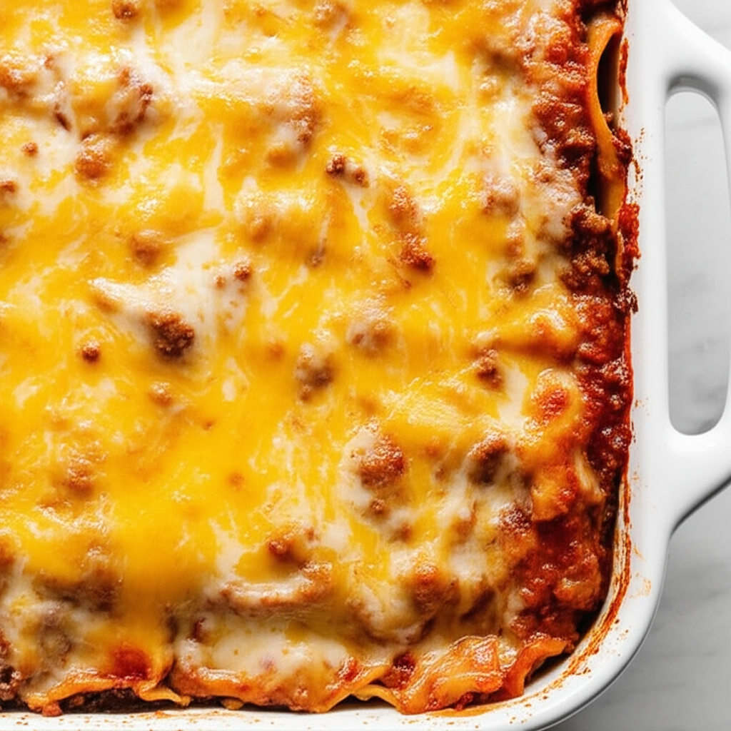 Beef Enchilada Lasagna image