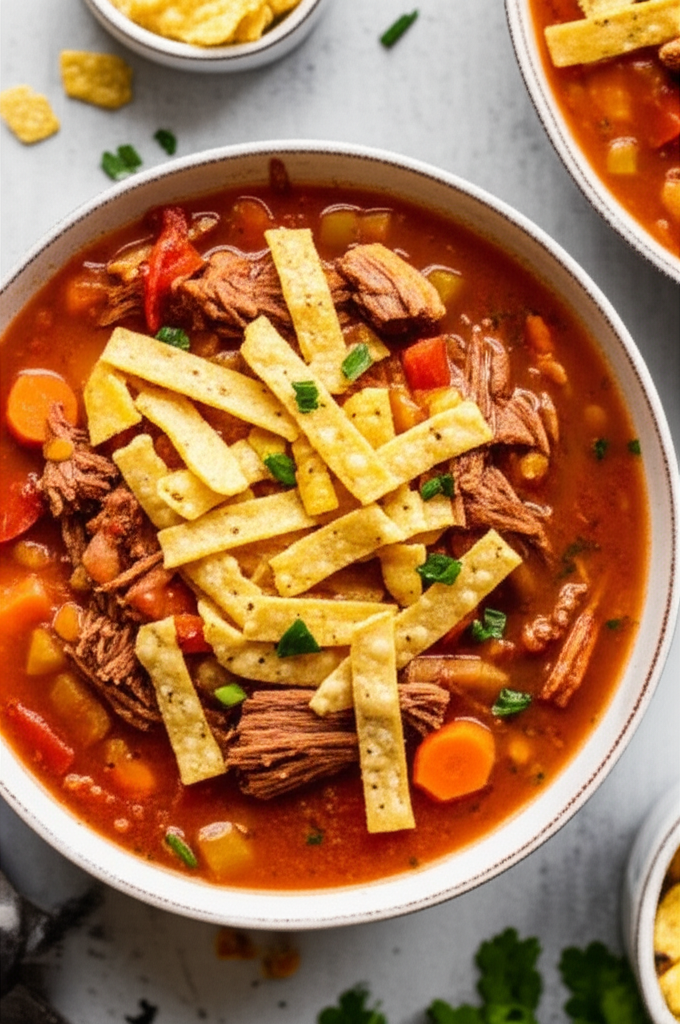 Beef Enchilada Soup image