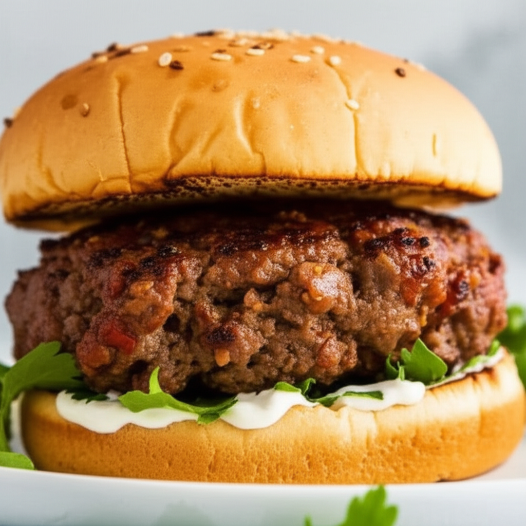 Beef Fajita Burgers image