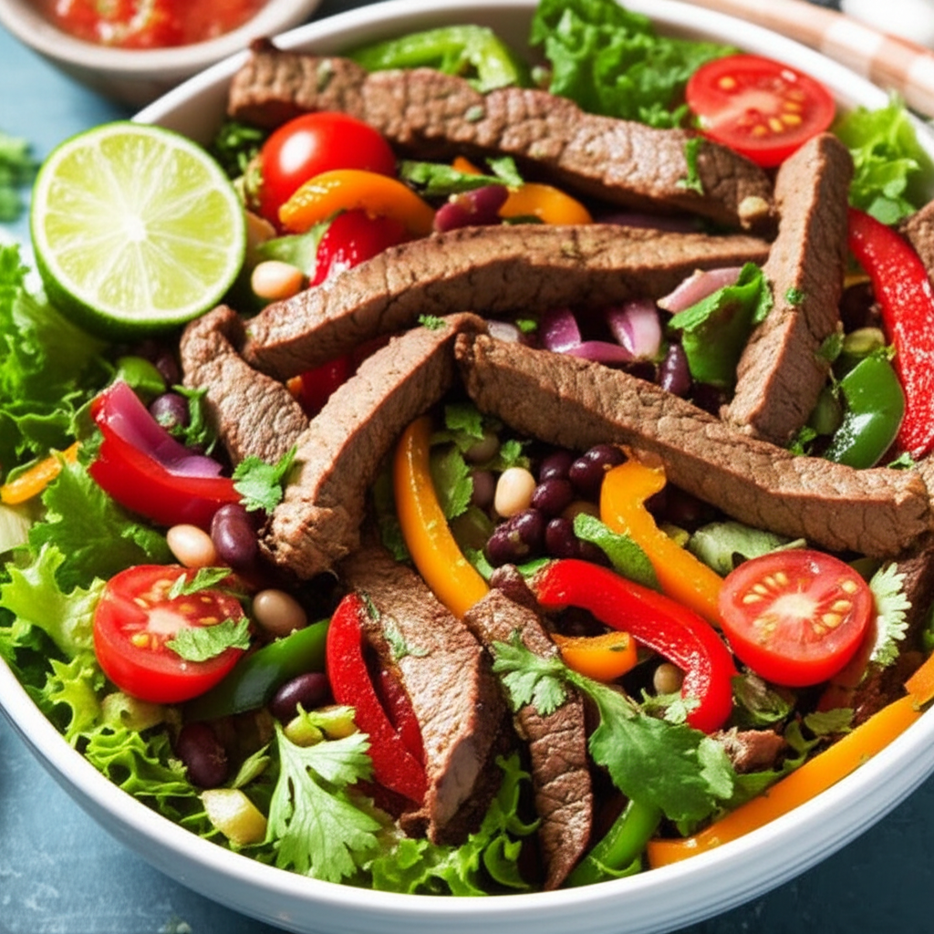 Beef Fajita Salad image