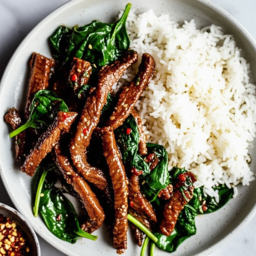 Beef In Hot Garlic Sauce image
