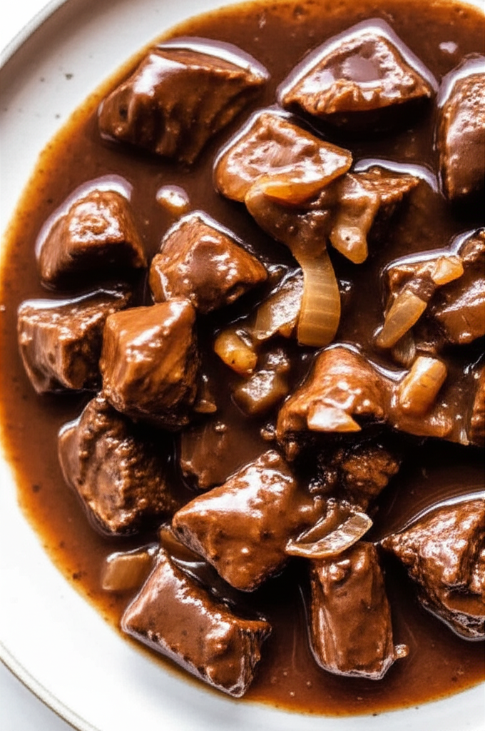 Beef In Red Wine Gravy image