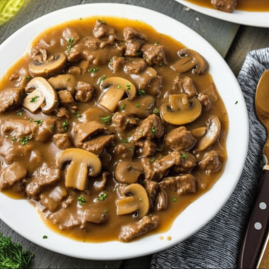 Beef In Wine Casserole Or Chicken Or Pork image