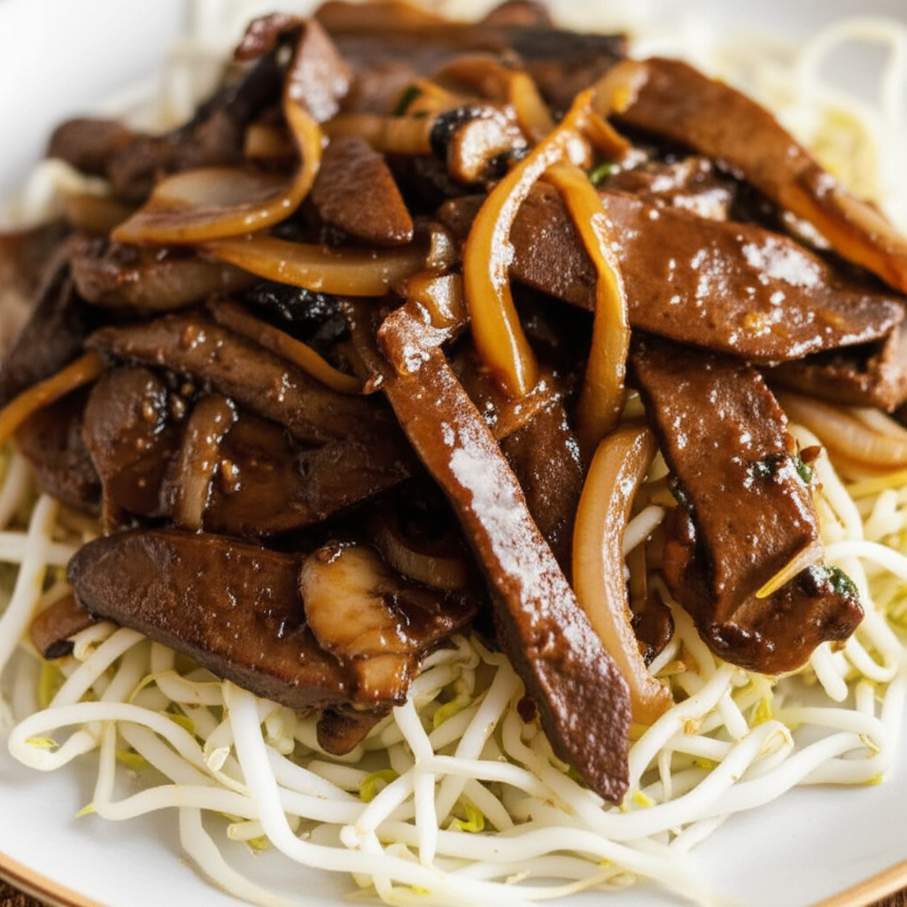 Beef Liver Chinese Style image