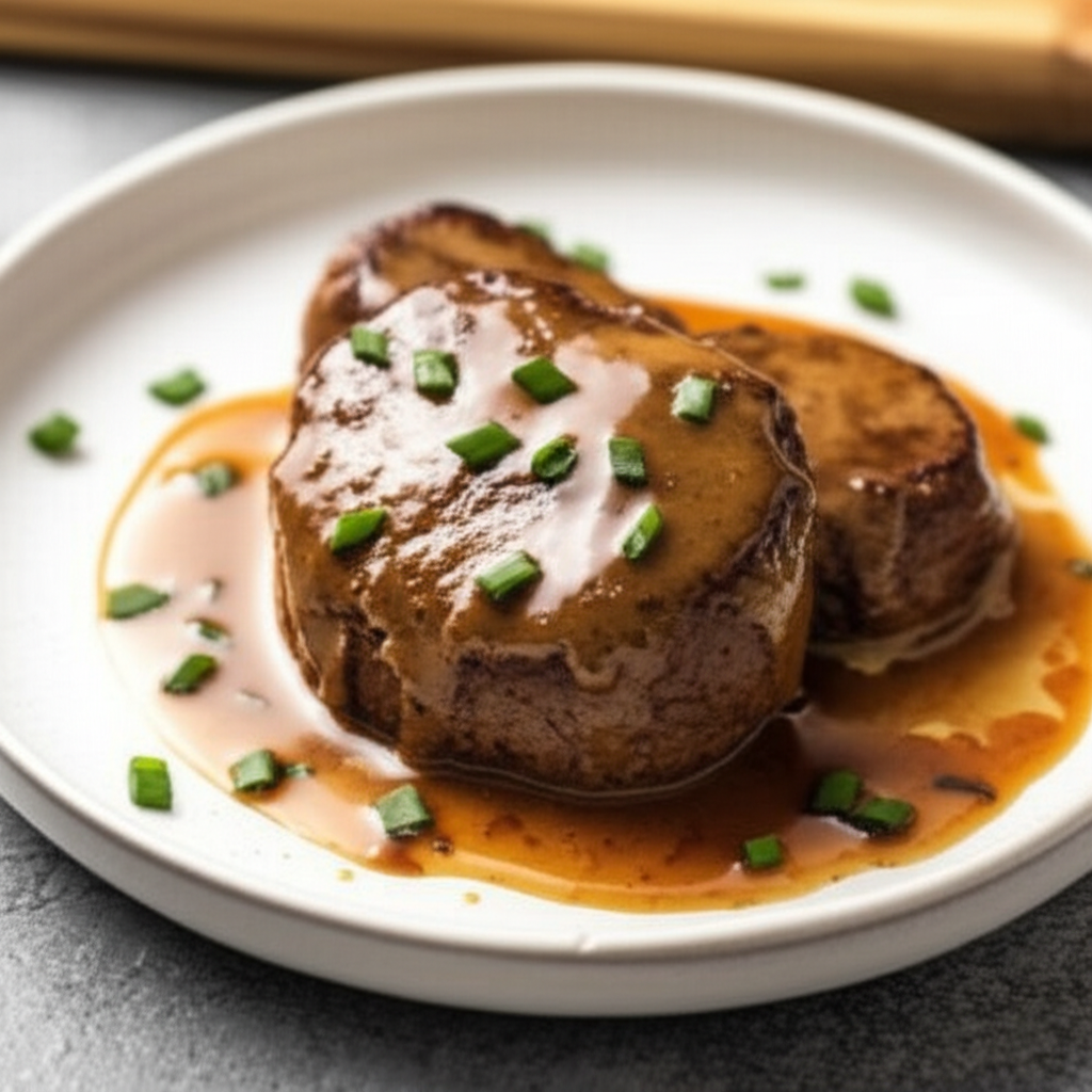 Beef Medallions With Cognac Sauce image