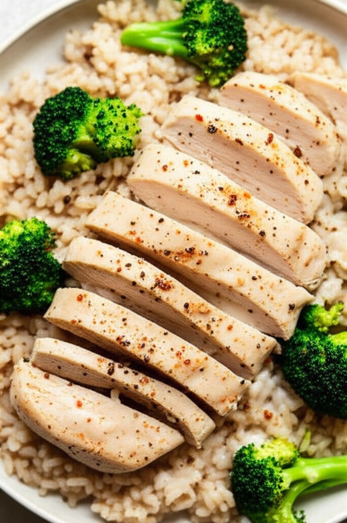 A Quick Chicken And Rice Meal For Busy Nights image