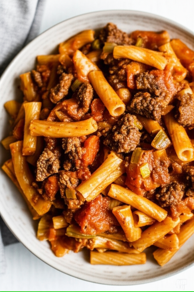 Beef Mostaccioli image
