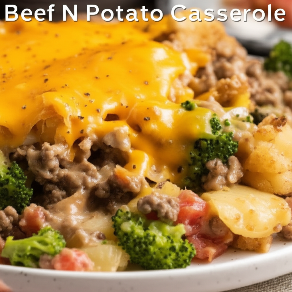 Beef N Potato Casserole image