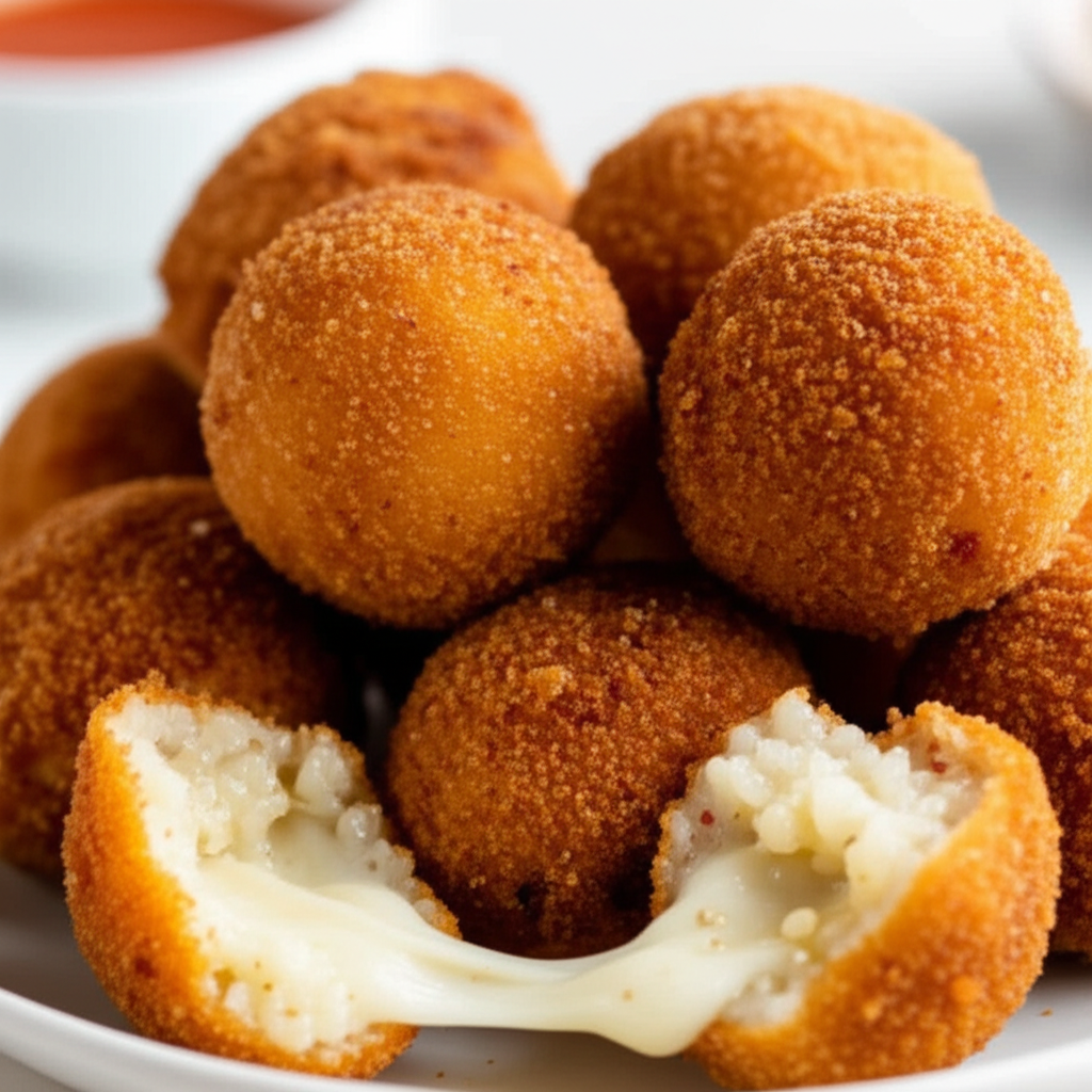 Suppli Al Telefono Fried Rice Cheese Balls image