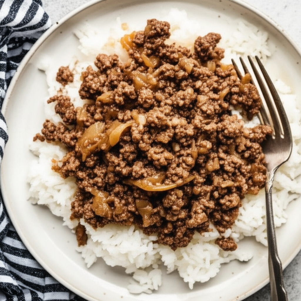 Beef Over Rice image