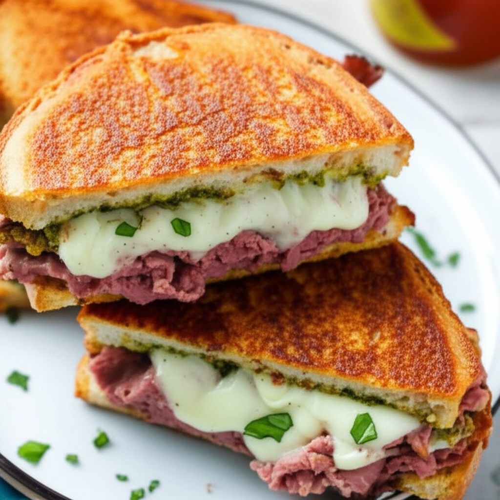 Beef Pesto Panini image