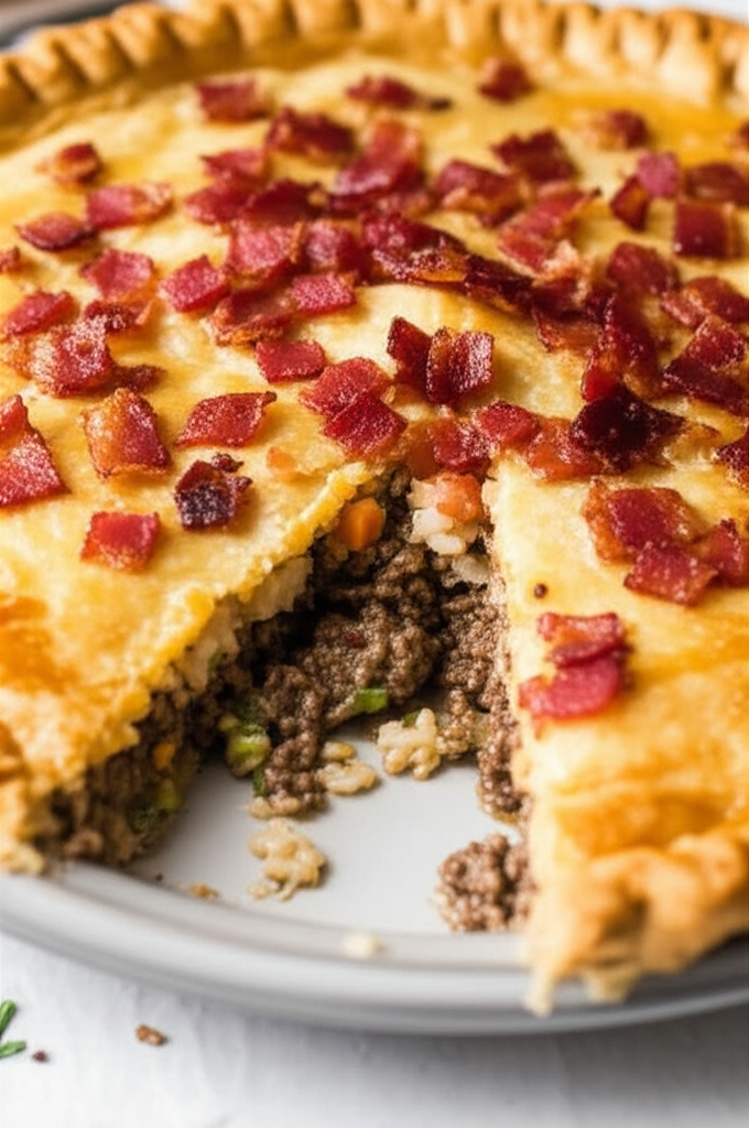 Beef Pie With Rice A Roni image