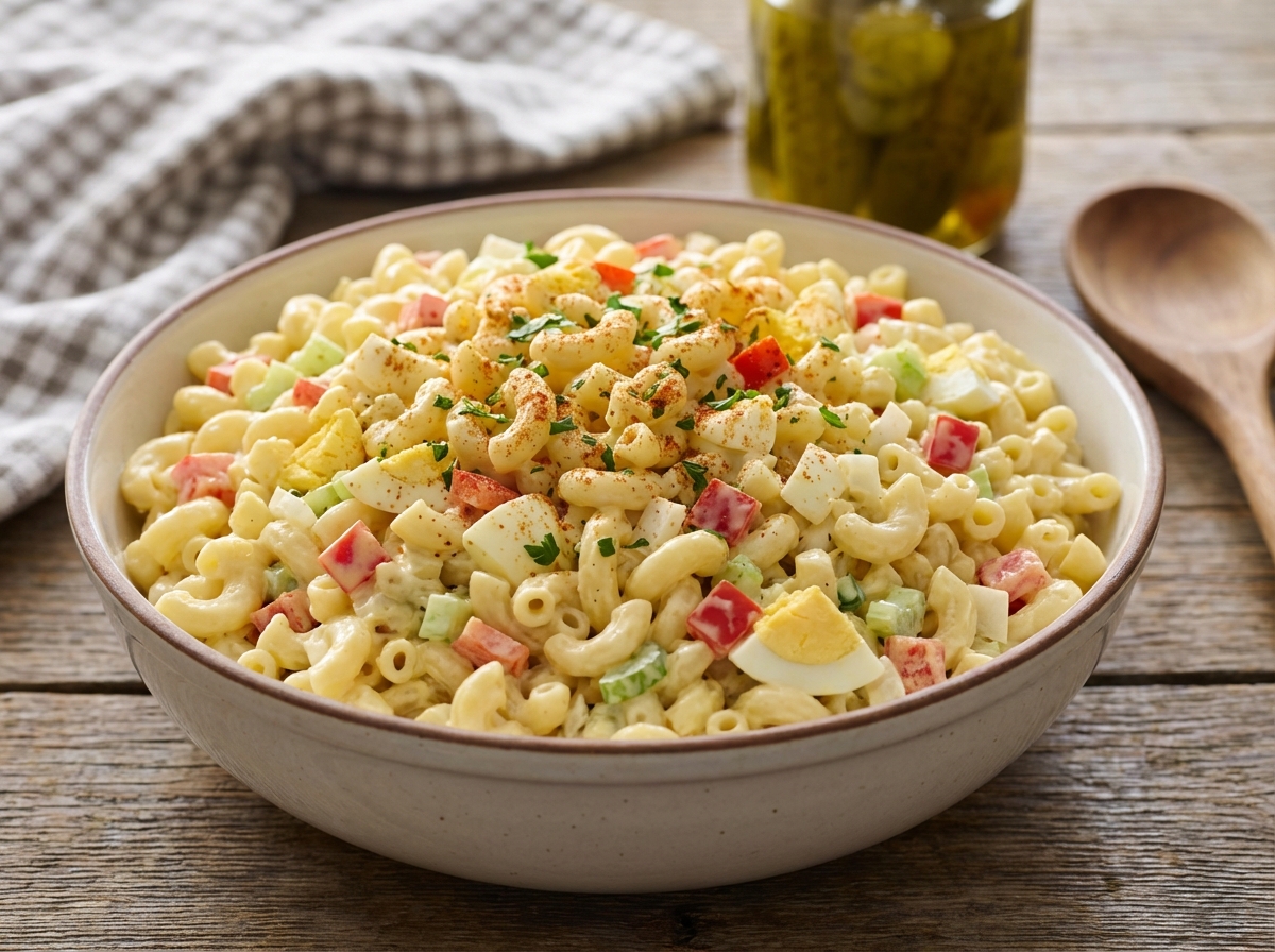 Sweet Amish Macaroni Salad Done My Way image