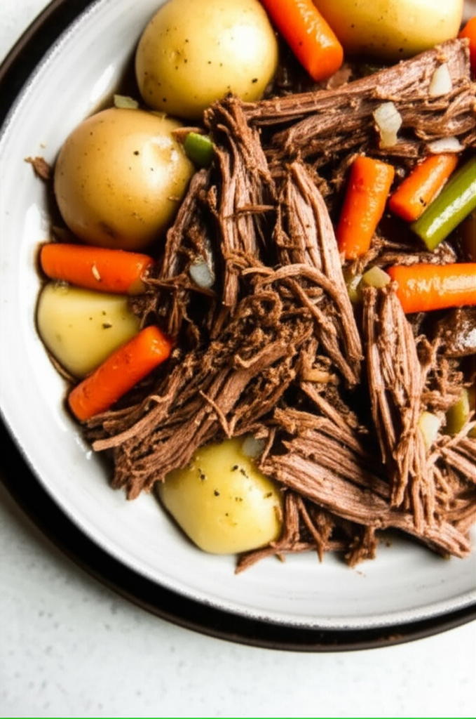 Beef Pot Roast Pot Oven Or Slow Cooker image