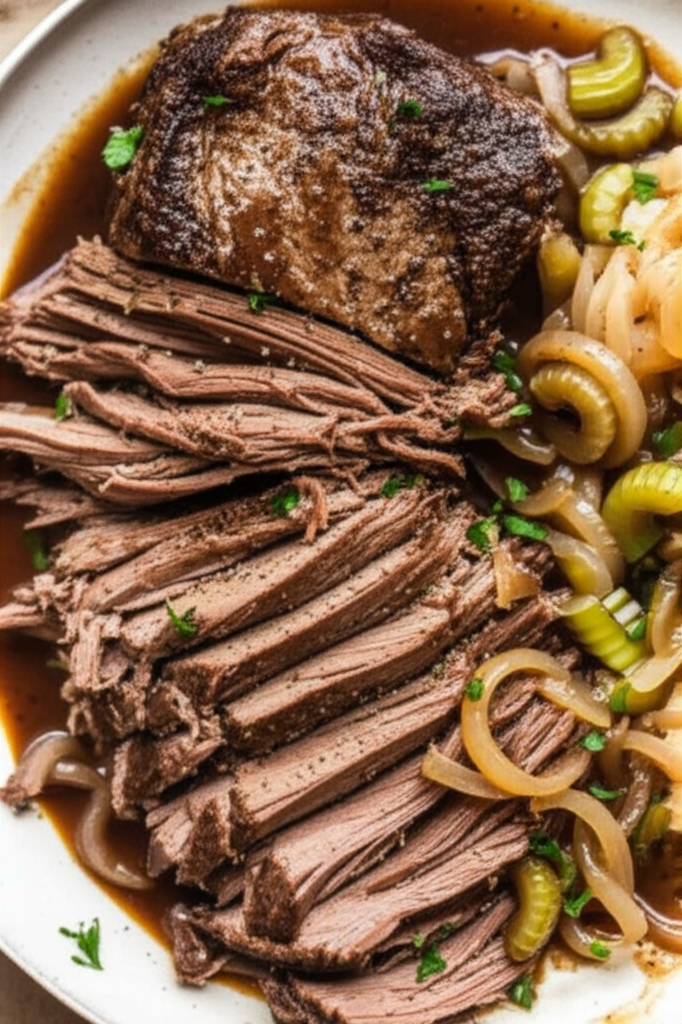 Beef Pot Roast In Crock Pot Slow Cooker image