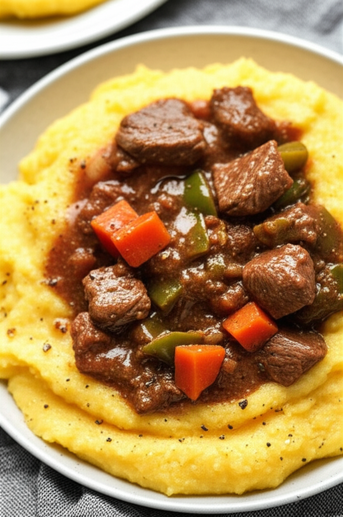 Beef Ragout On Polenta image