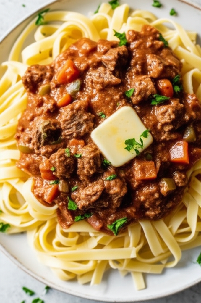 Beef Ragu With Fettuccine image