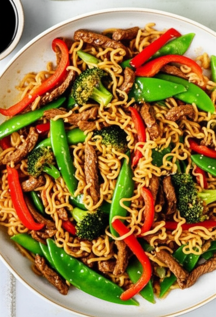 Beef Ramen Stir Fry image