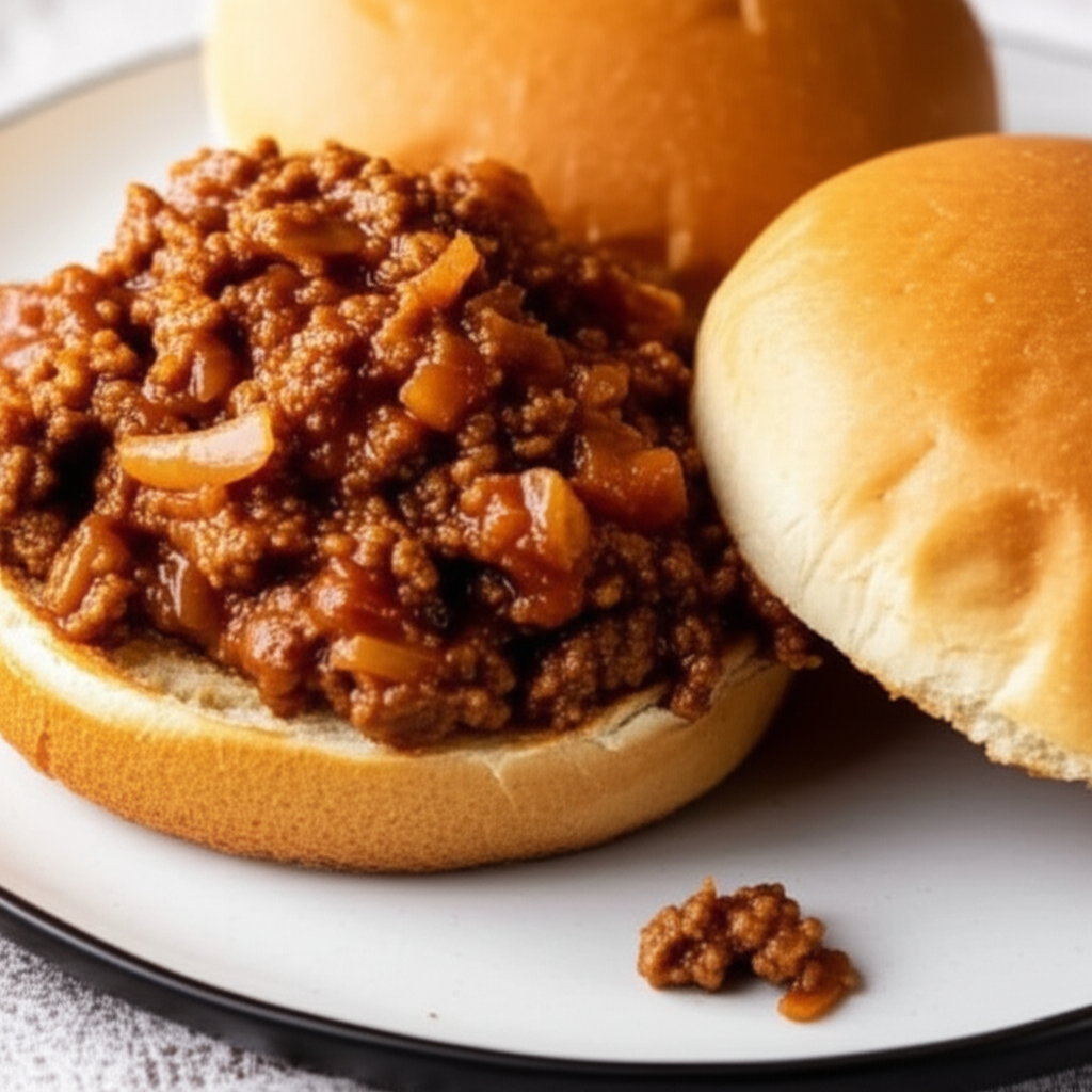 Sweet And Sour Sloppy Joes image