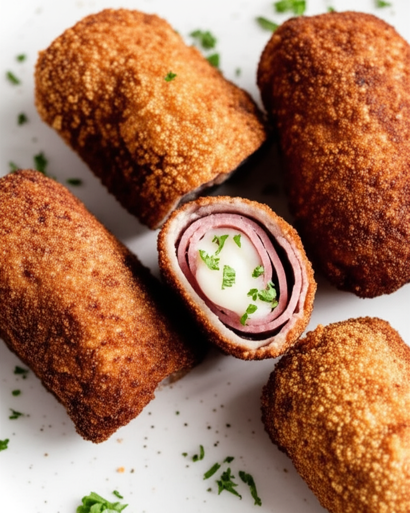 Beef Rolls Cordon Bleu image
