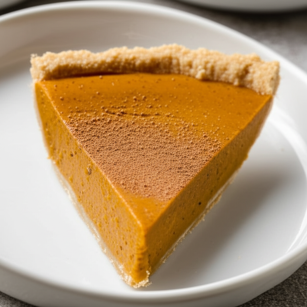 Healthy Pumpkin Pie image