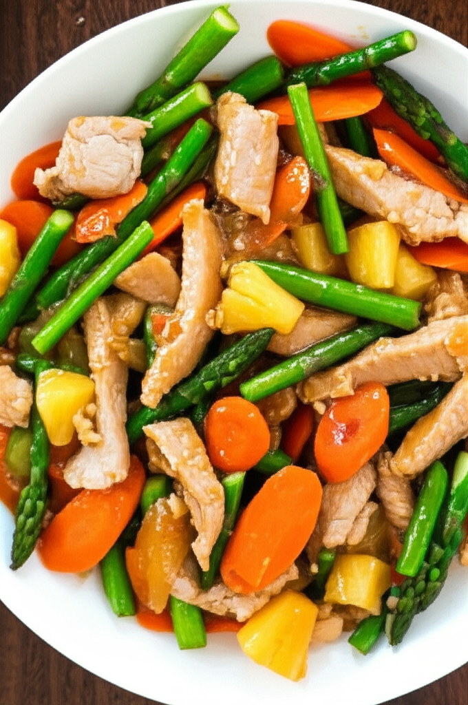 Sweet Pork Stir Fry image