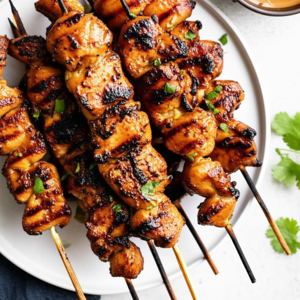 A Simple Chicken Satay image