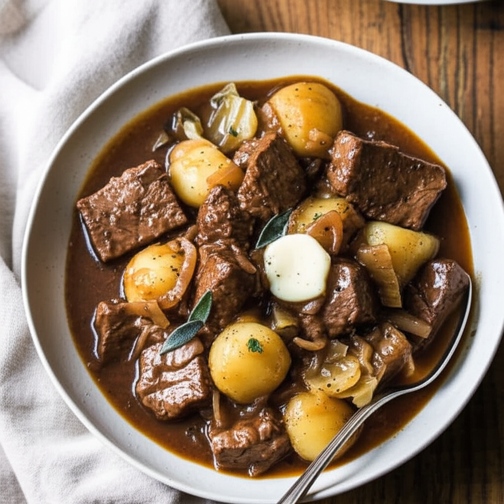 Beef Stew Cooked In A Steamer image