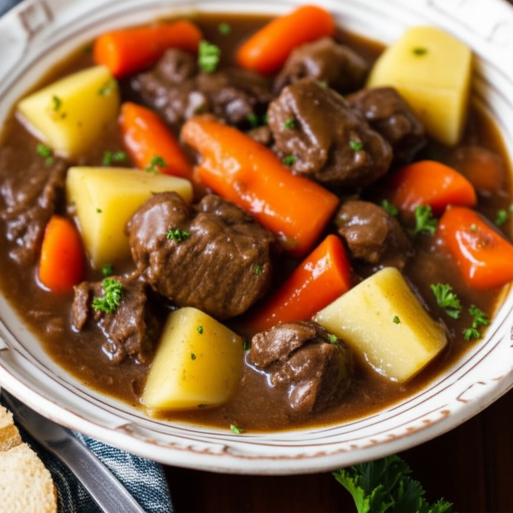 Beef Stew For Two Slow Cooker image