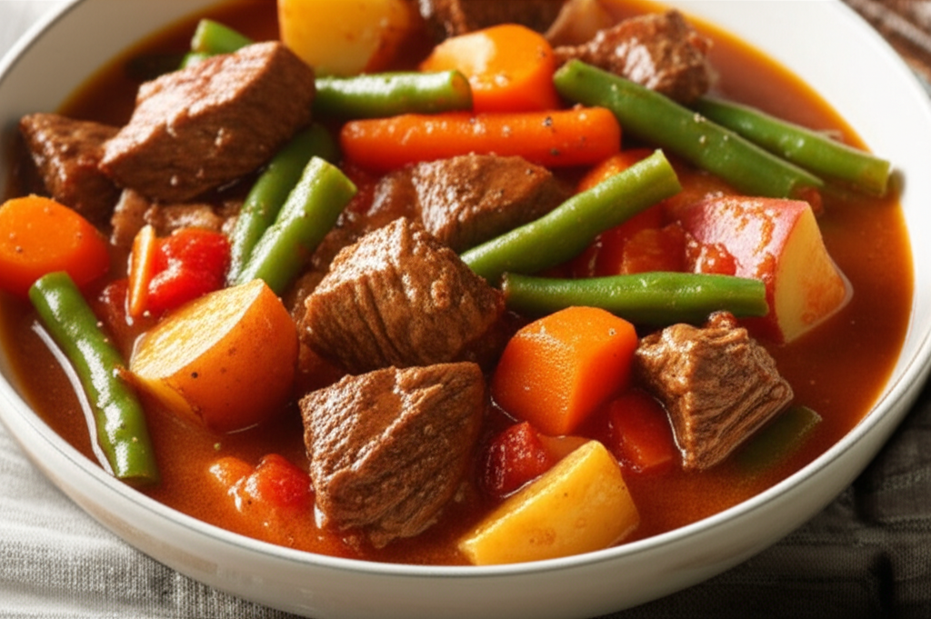 Beef Stew With Spicy V 8 image