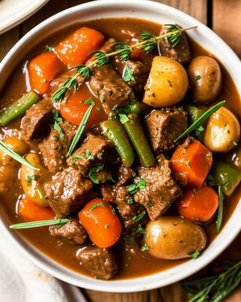Beef Stew With Cinnamon Including Crock Pot Version image