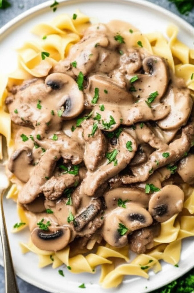Beef Stroganoff Low Calorie image