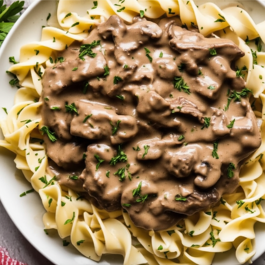 Beef Stroganoff No Sour Cream image