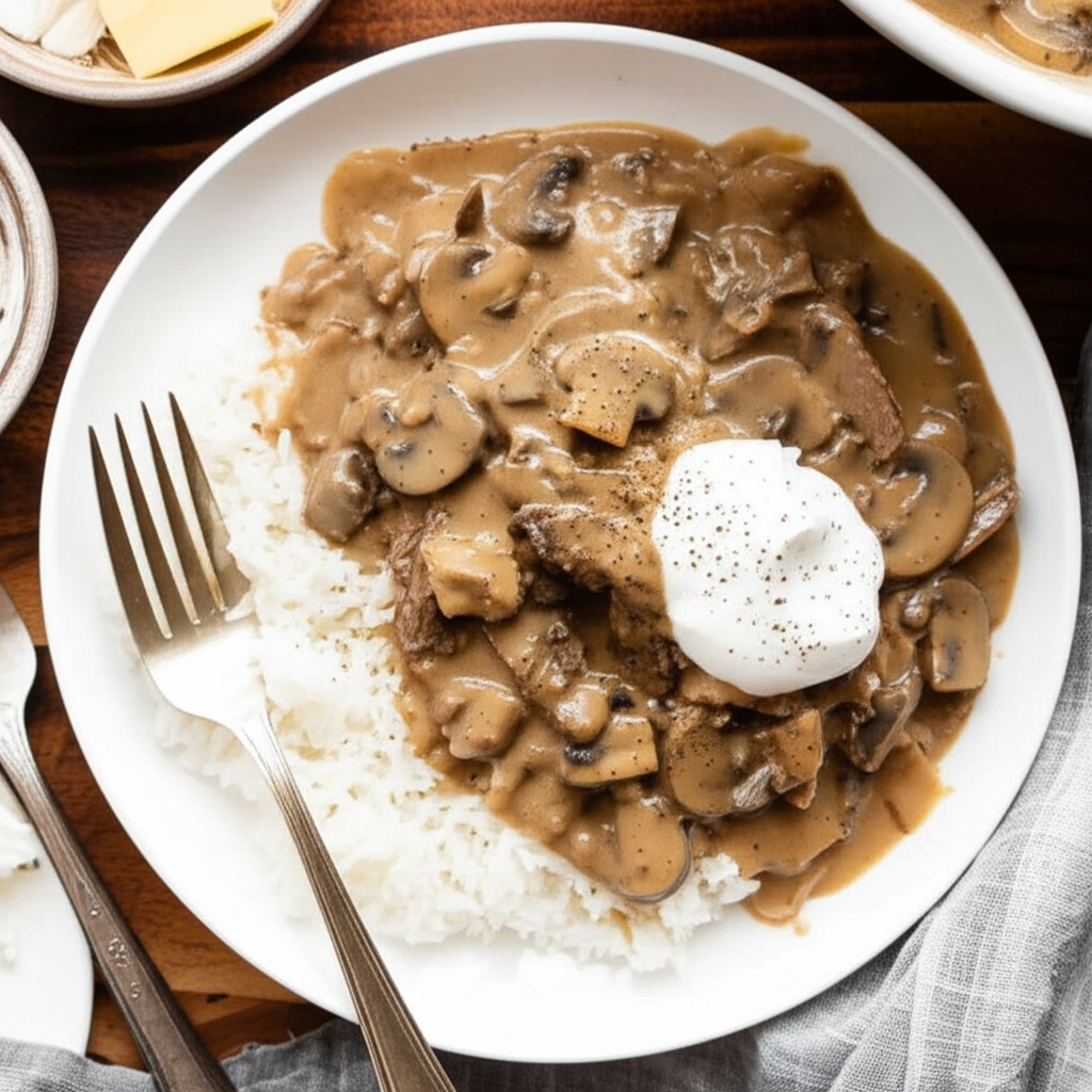 Beef Stroganoff Carol's Way image