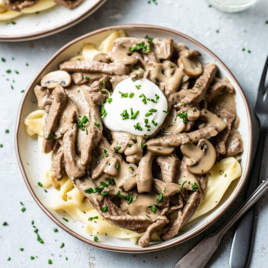 Beef Stroganoff Betty Webb image