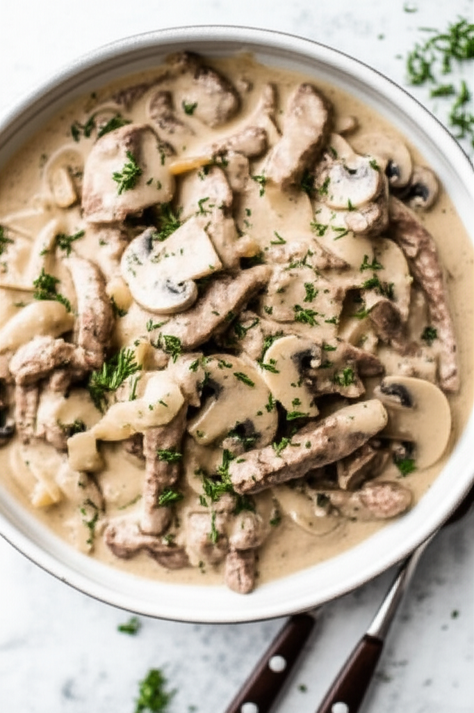 Beef Stroganoff Easy And Natural image