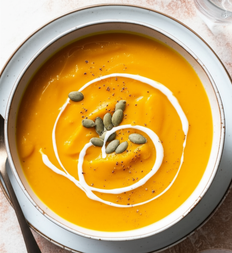 A Spiced Pumpkin Soup image