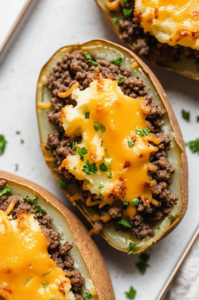 Beef Stuffed Potatoes image