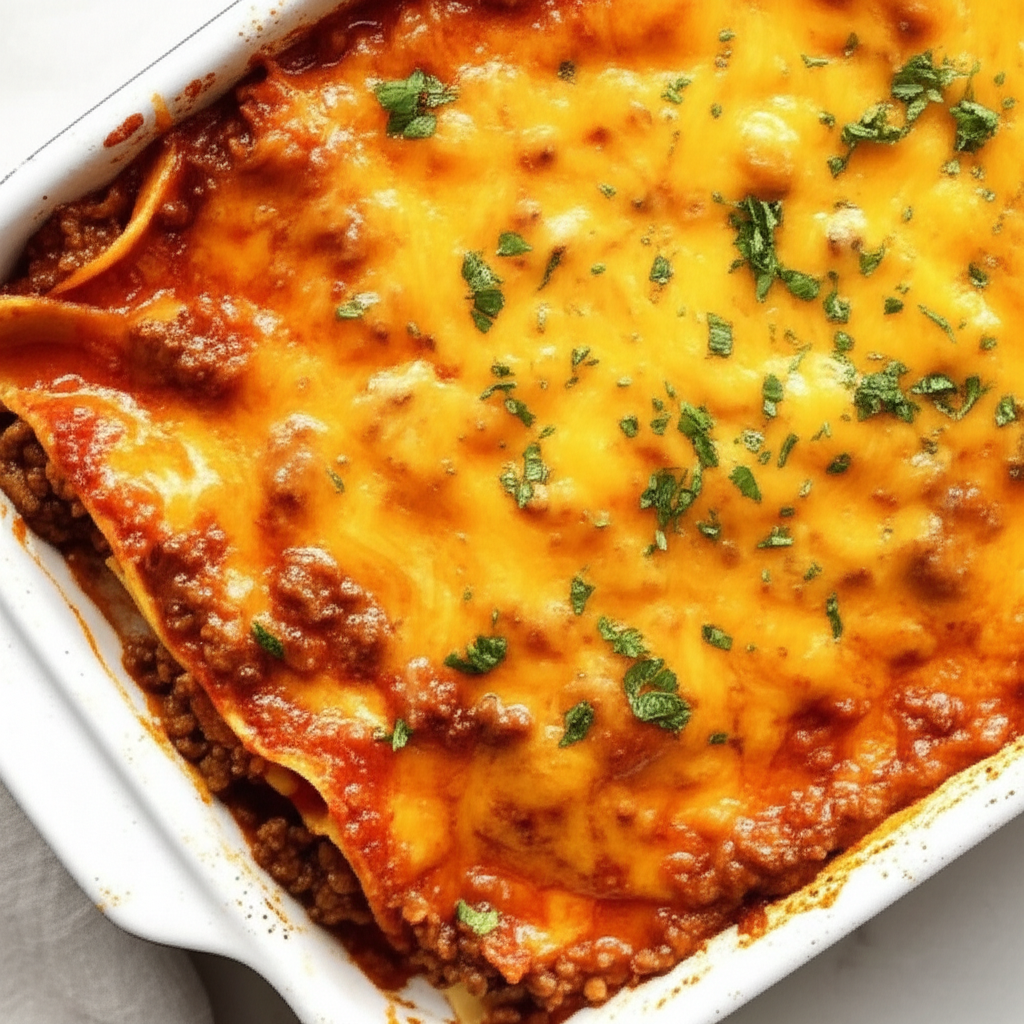 Beef Taco Lasagna image