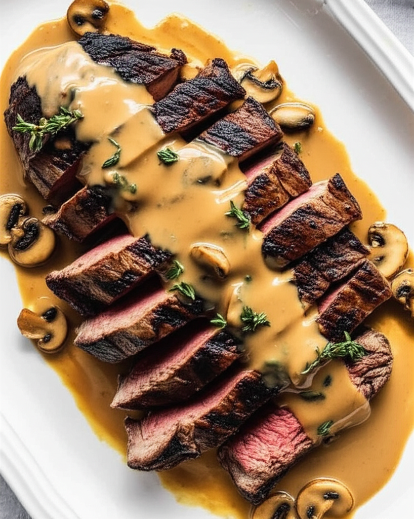 Beef Tenderloin With Brandy Sauce image