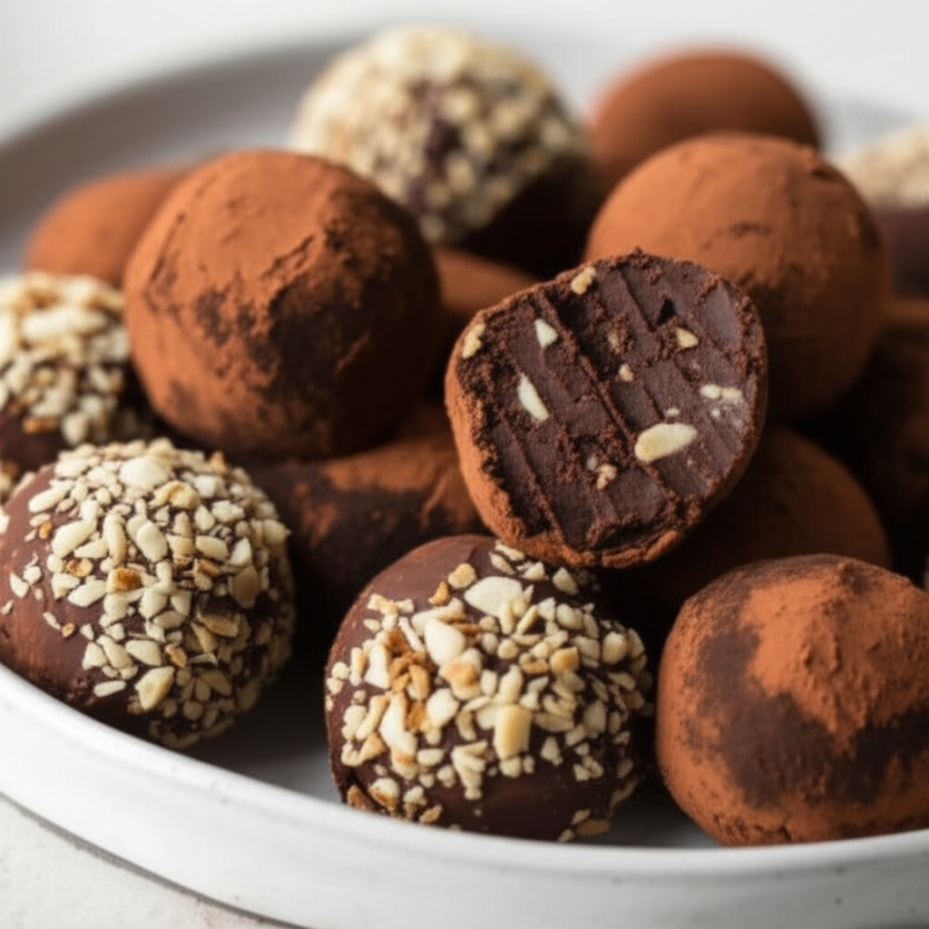 A Symphony Of French Chocolate Truffles image