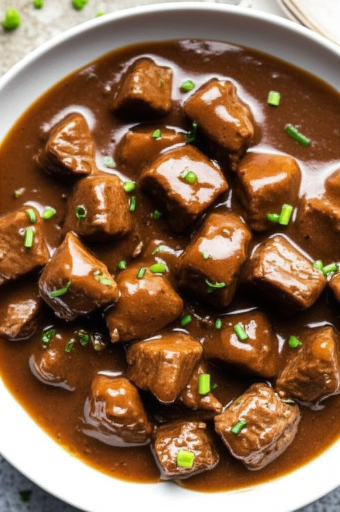 Beef Tips And Gravy image