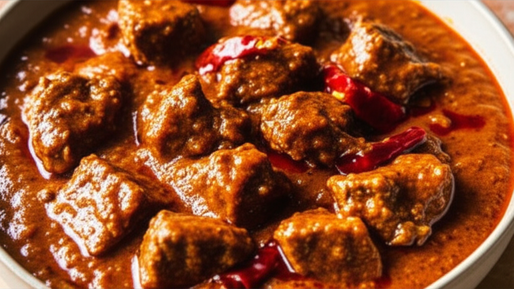 Beef Vindaloo The Hot One image