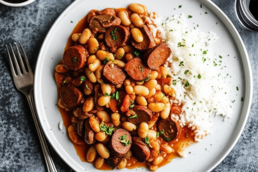 Beef With Cannellini Beans image