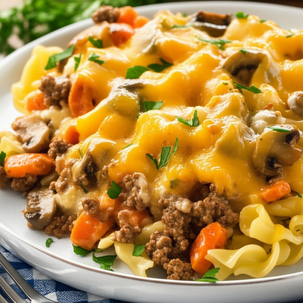 Beef With Carrots Casserole image