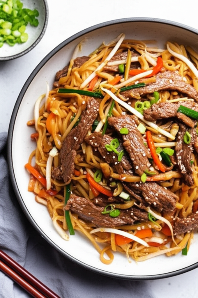 Beef With Rice Noodles Kway Teow image