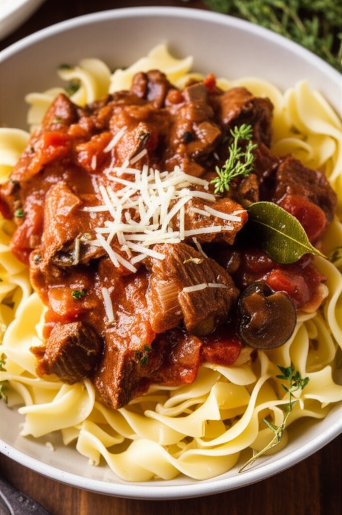 Beef With Tomato Gravy image