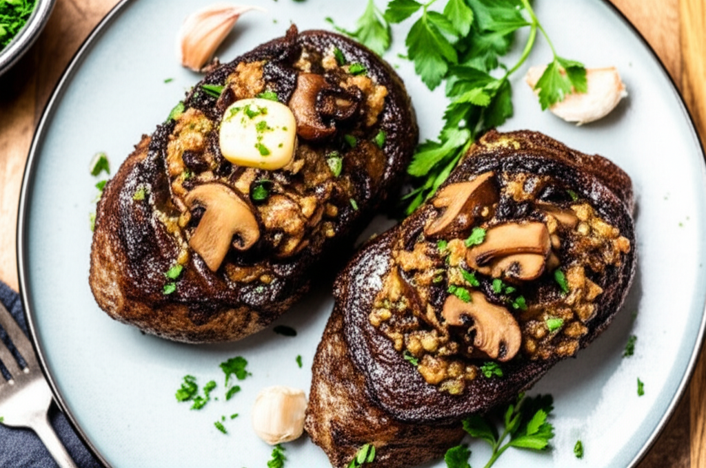 Beef With Wild Mushrooms image